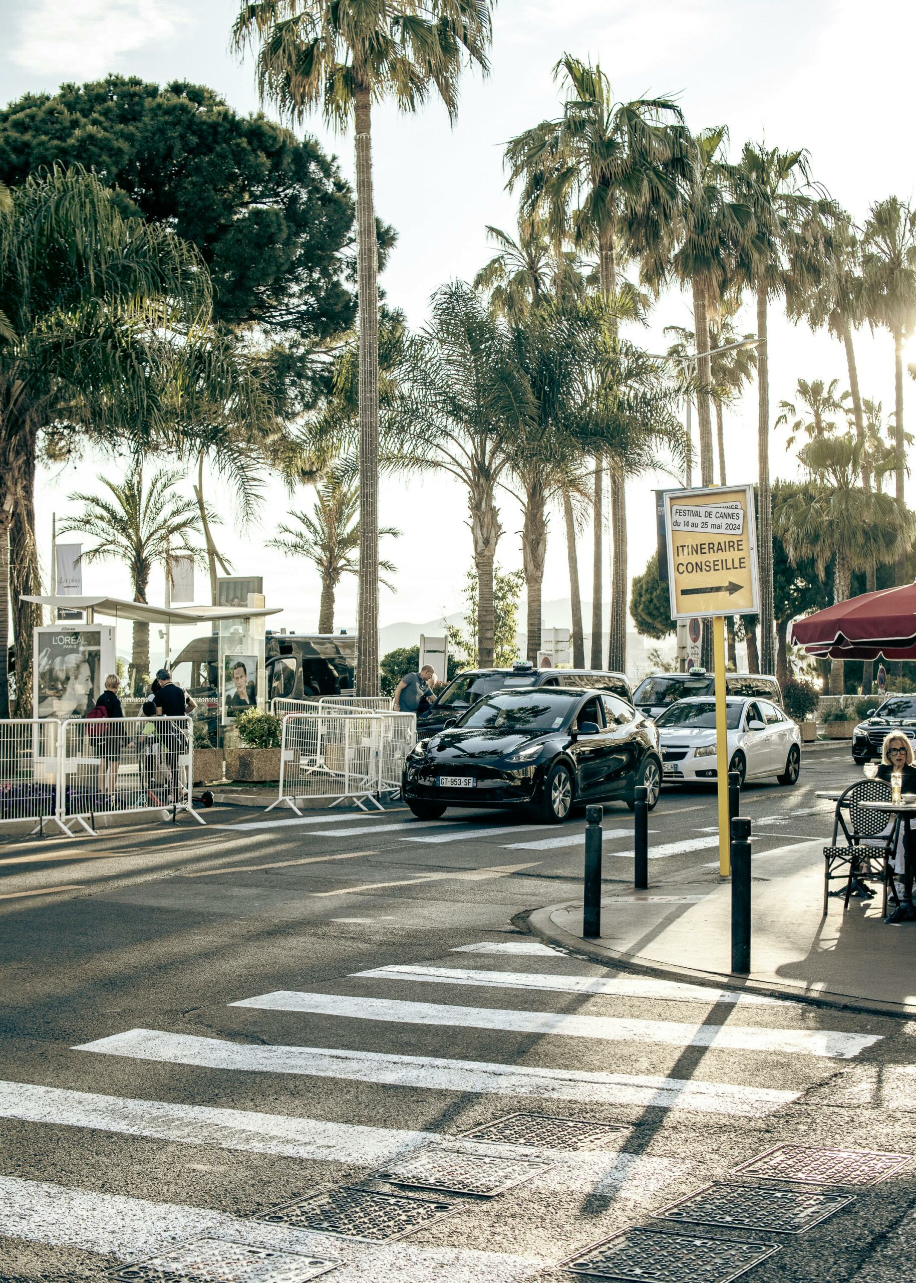 paysage de la côte d'azure